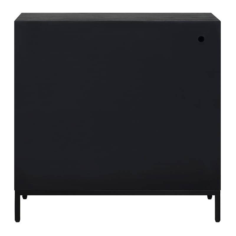 Uttermost Beswick Black 2 Door Cabinet