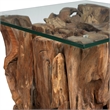 Uttermost Rozel Teak Wood End Table