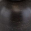 Uttermost Gambit Hourglass Accent Table in Black