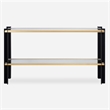 Uttermost Cunene Contemporary Console Table in Multi-Color