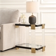 Uttermost Bendena Modern Side Table in Multi-Color