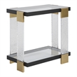 Uttermost Bendena Modern Side Table in Multi-Color