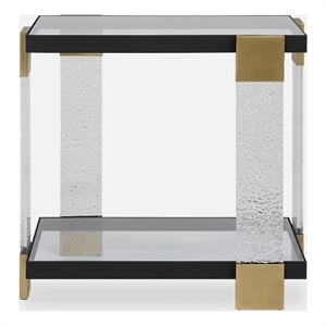 Uttermost Bendena Modern Side Table in Multi-Color