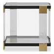 Uttermost Bendena Modern Side Table in Multi-Color