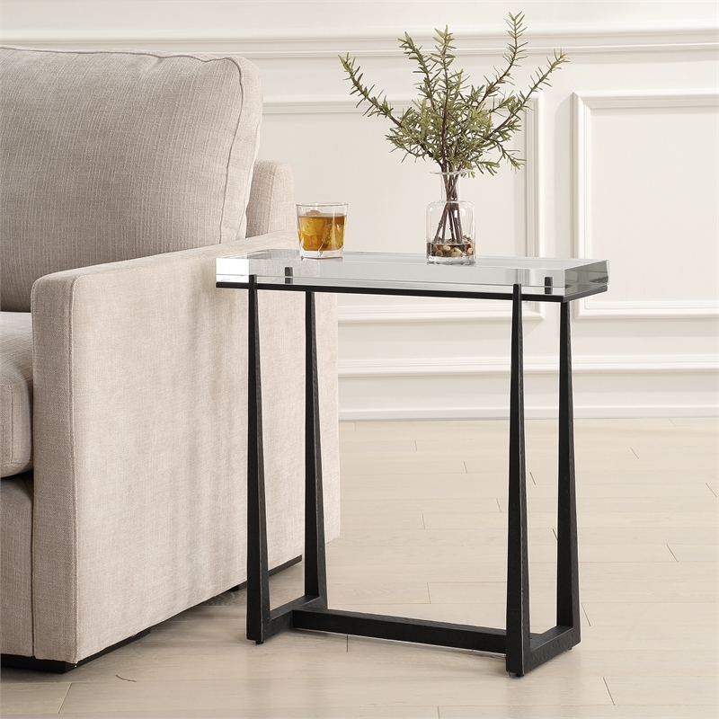 Uttermost Midas Bronze Accent Table