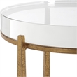 Uttermost Midas Antique Gold Accent Table