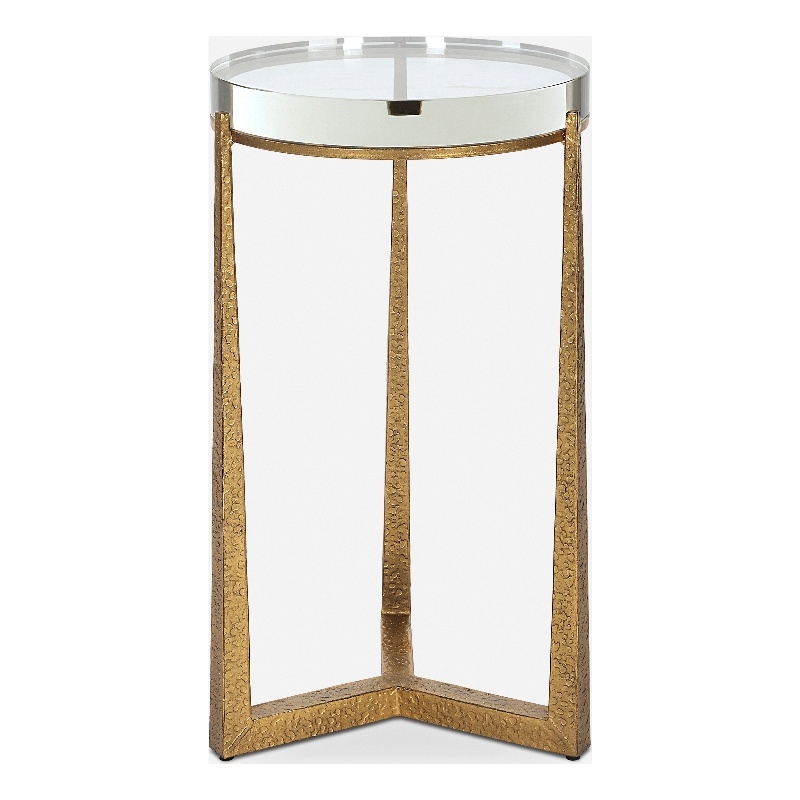 Uttermost Midas Antique Gold Accent Table
