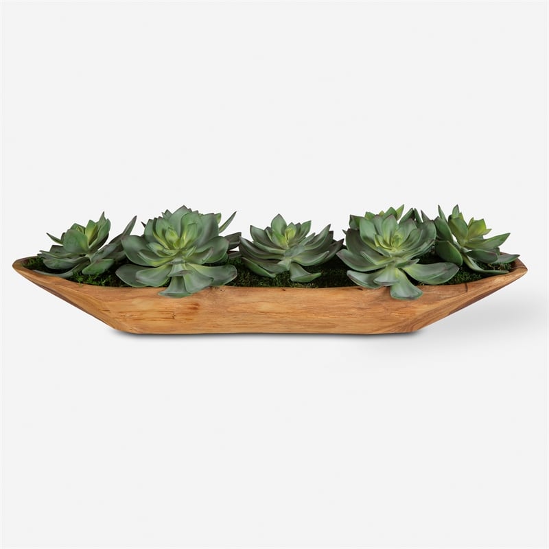 Uttermost Yuma Succulent Centerpiece in Multi-Color