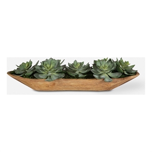 Uttermost Yuma Succulent Centerpiece in Multi-Color