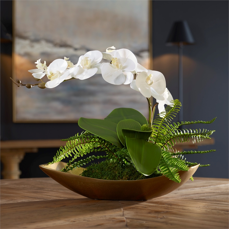Uttermost Transcend Orchid Centerpiece in Multi-Color