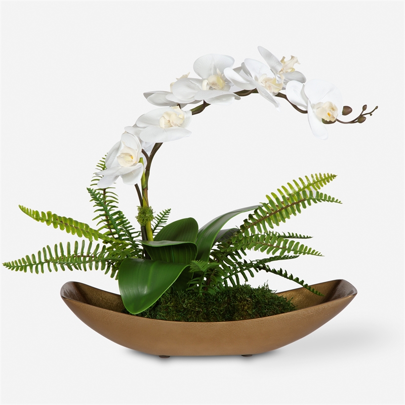 Uttermost Transcend Orchid Centerpiece in Multi-Color