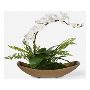 Uttermost Transcend Orchid Centerpiece in Multi-Color