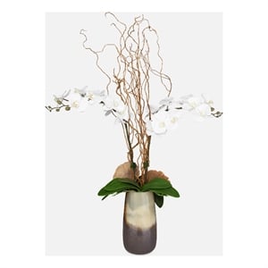 Uttermost Earthbound Orchid With Vasev in Multi-Color