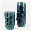 Uttermost Tranquil Duo Vases in Blue (Set of 2)
