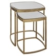 Uttermost Vista Gold Nesting Tables (Set of 2)