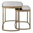 Uttermost Vista Gold Nesting Tables (Set of 2)