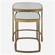 Uttermost Vista Gold Nesting Tables (Set of 2)