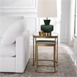 Uttermost Vista Gold Nesting Tables (Set of 2)