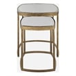 Uttermost Vista Gold Nesting Tables (Set of 2)