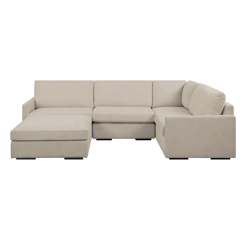 Uttermost Refuge Sand Corner Sofa