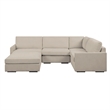 Uttermost Refuge Sand Corner Sofa