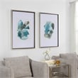 Uttermost Blueprints Watercolor Prints in Multi-Color (Set of 2)