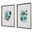 Uttermost Blueprints Watercolor Prints in Multi-Color (Set of 2)