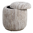 Uttermost Dialogue Tan Ottoman in Tan
