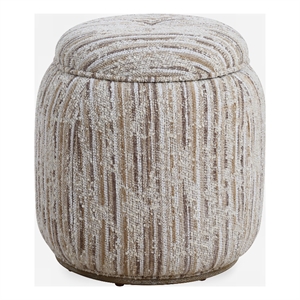 Uttermost Dialogue Tan Ottoman in Tan