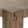 Uttermost Aldan Reclaimed Oak Wood Dining Table in Natural