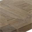 Uttermost Aldan Reclaimed Oak Wood Dining Table in Natural