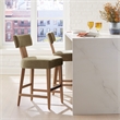 Uttermost Elysian Moss Counter Stool in Green