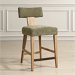 Uttermost Elysian Moss Counter Stool in Green