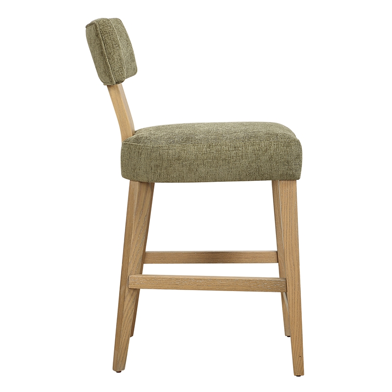 Uttermost Elysian Moss Counter Stool in Green