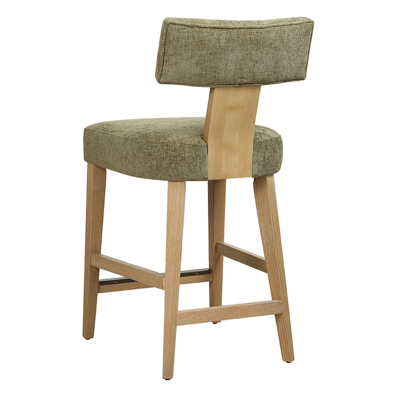 Uttermost Elysian Moss Counter Stool in Green