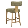 Uttermost Elysian Moss Counter Stool in Green