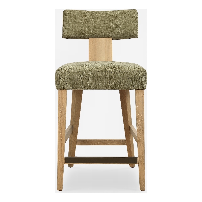 Uttermost Elysian Moss Counter Stool in Green
