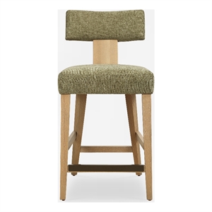 Uttermost Elysian Moss Counter Stool in Green