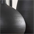 Uttermost Bower Black Vases (Set of 2)