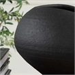 Uttermost Nocturne Textured Black Bowl