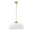 Uttermost Biddeford 5 Light White Beaded Pendant