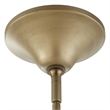 Uttermost Biddeford 5 Light White Beaded Pendant