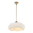 Uttermost Biddeford 5 Light White Beaded Pendant