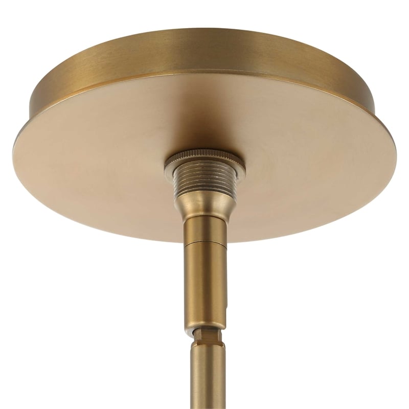 Uttermost Cresson 4 Light Drum Pendant in White