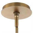 Uttermost Cresson 4 Light Drum Pendant in White