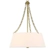 Uttermost Andalucia 4 Light Drum Pendant in White