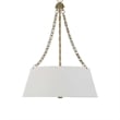 Uttermost Andalucia 4 Light Drum Pendant in White