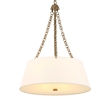 Uttermost Andalucia 4 Light Drum Pendant in White