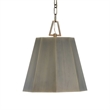 Uttermost Granada 1 Light Hexagon Pendant in Brass