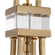 Uttermost Montreal 4 Light Brass Lantern Pendant